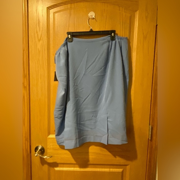 Kasper Women’s Plus Size 22W Blue Horizon Skirt NEW/NWT - Picture 9 of 11